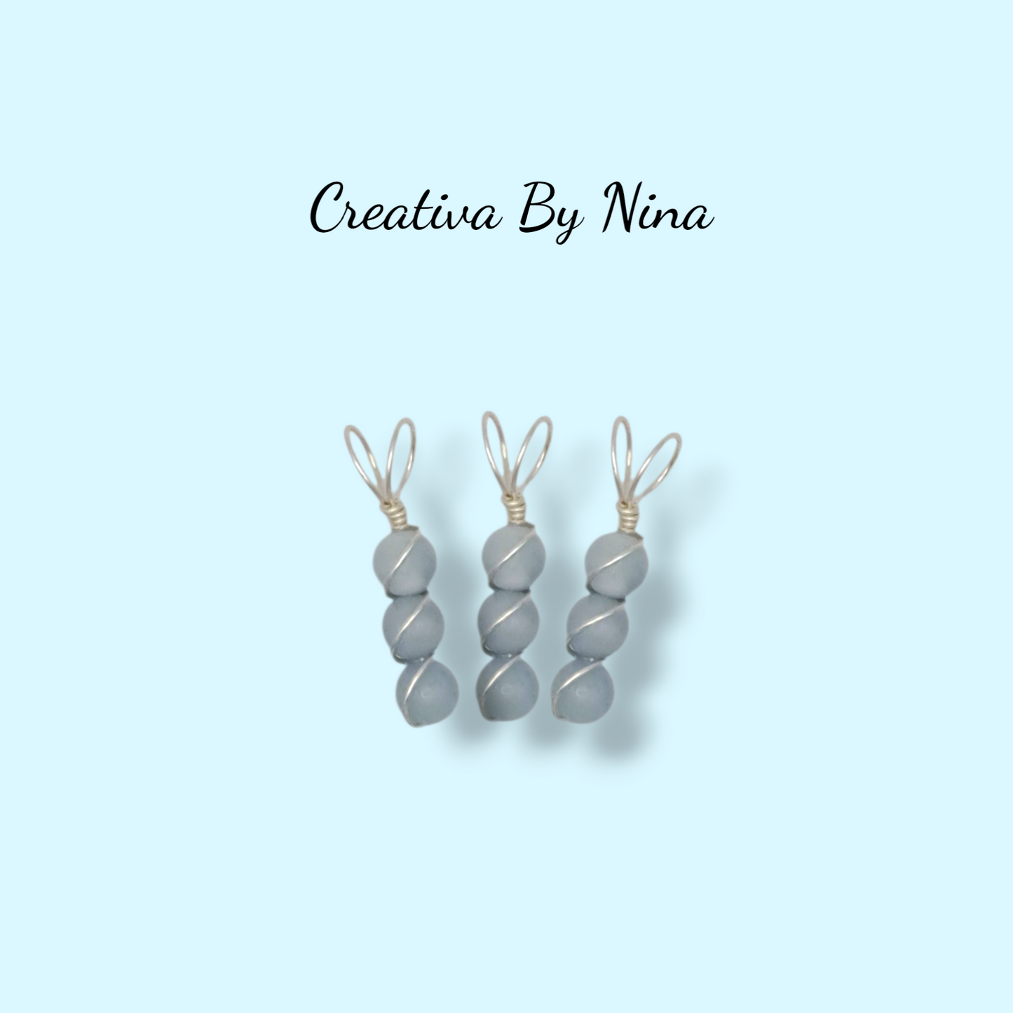 Natural semi-precious stone bead necklace