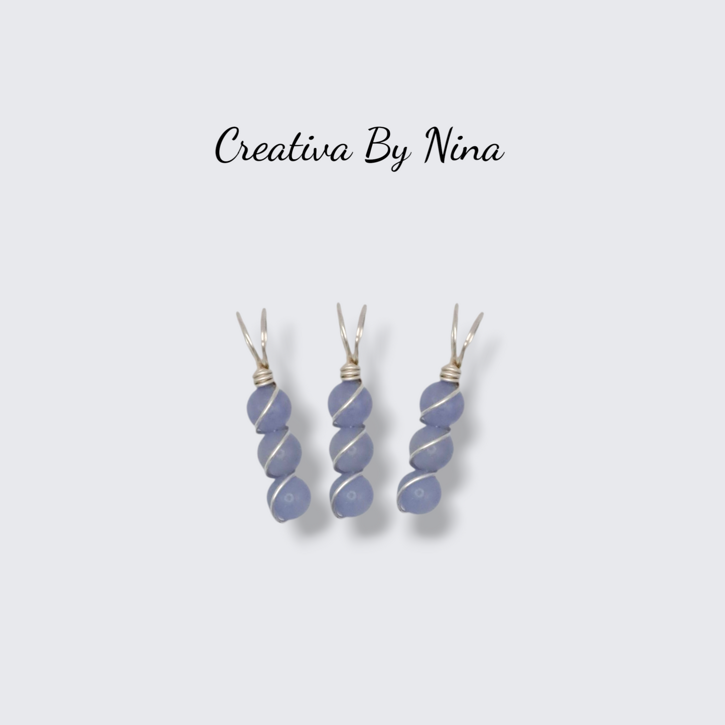 Natural semi-precious stone bead necklace