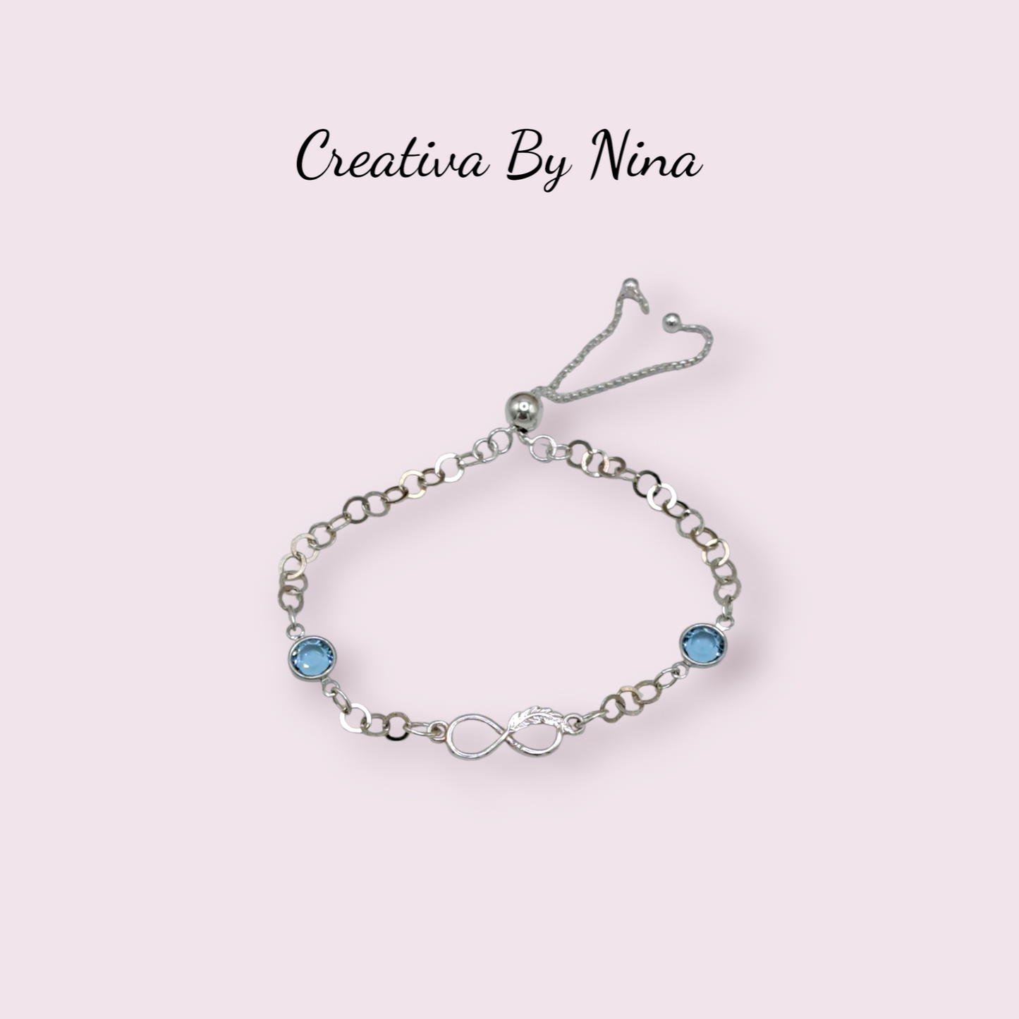 Preciosa infinity bracelet