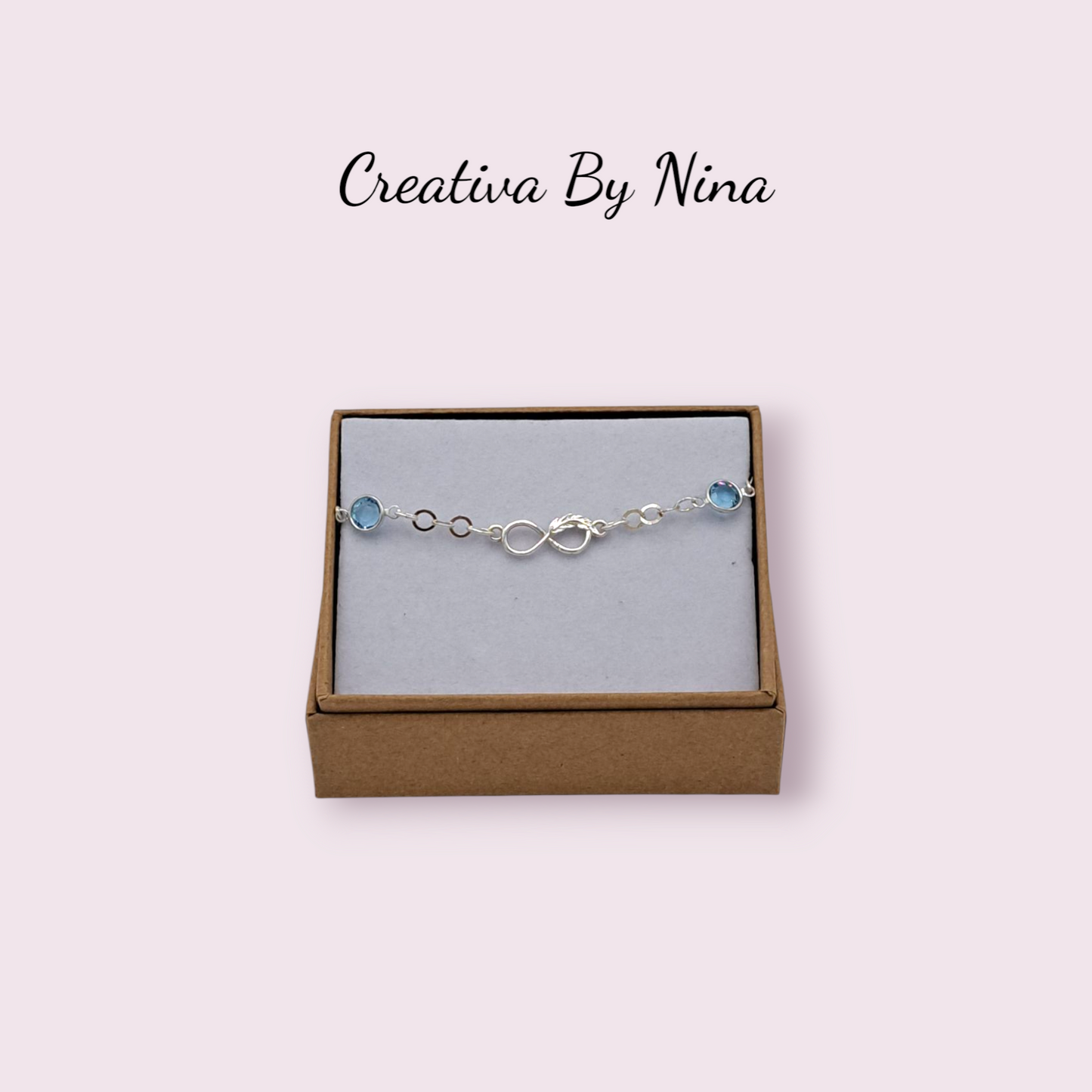 Preciosa infinity bracelet