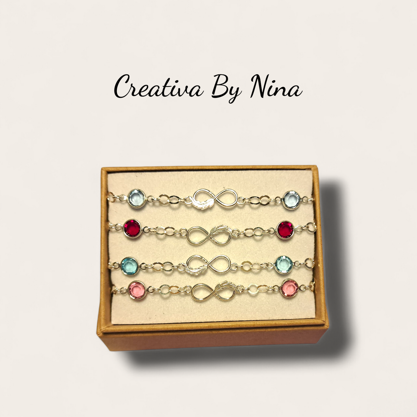 Preciosa infinity bracelet