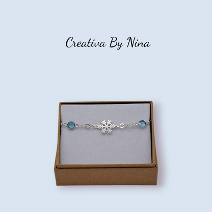 Preciosa snowflake bracelet