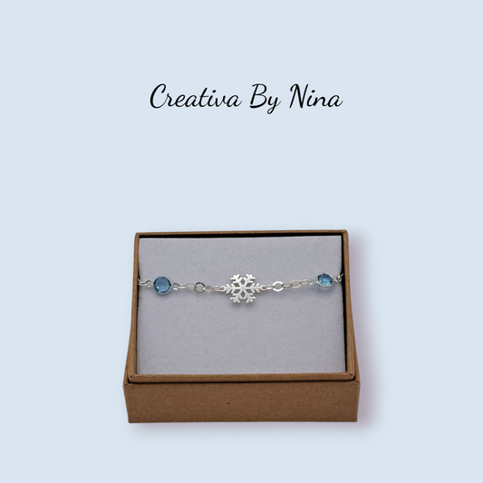 Preciosa snowflake bracelet