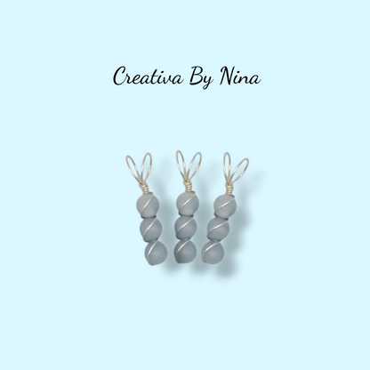 Natural semi-precious stone bead necklace