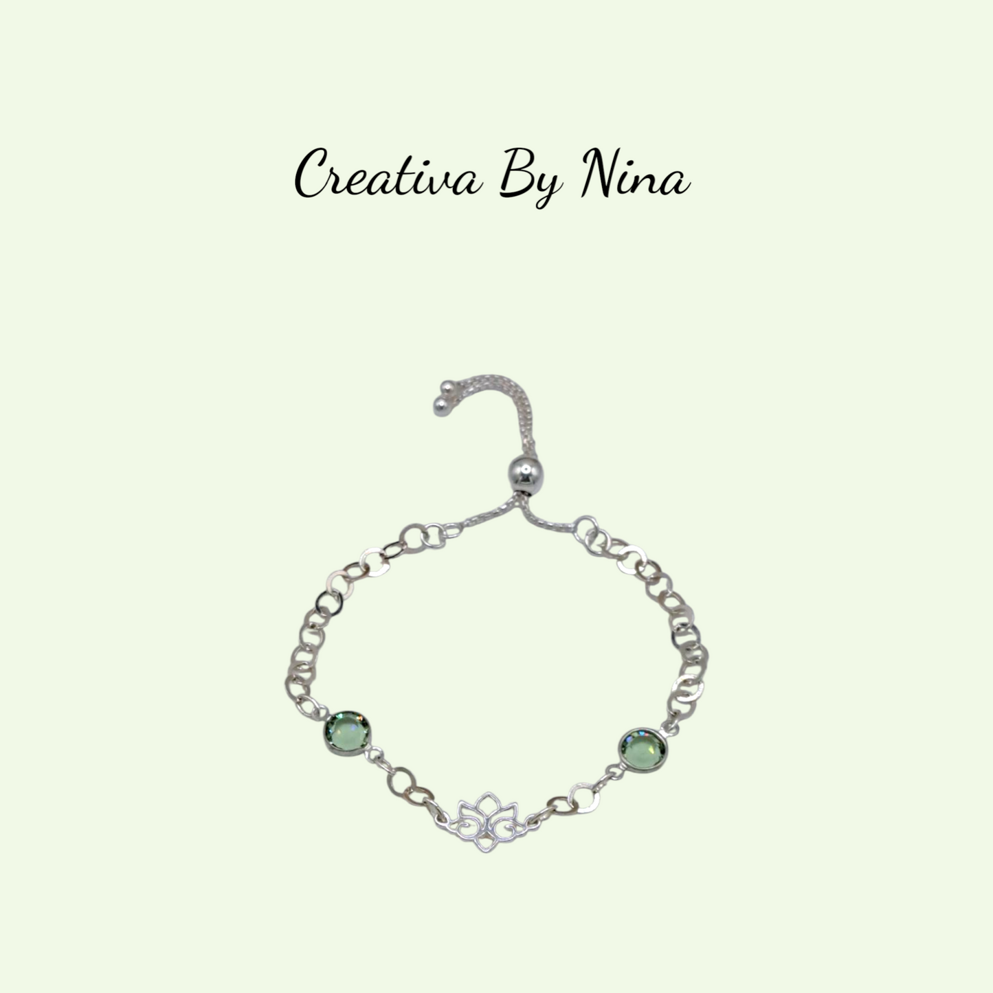 Presciosa lotus flower bracelet