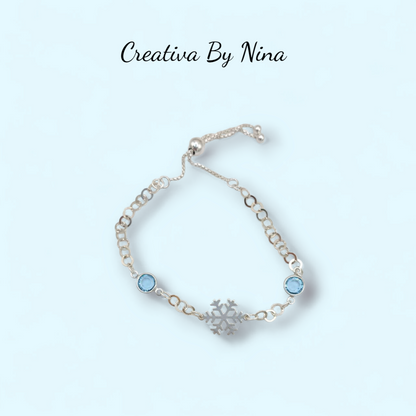 Preciosa snowflake bracelet