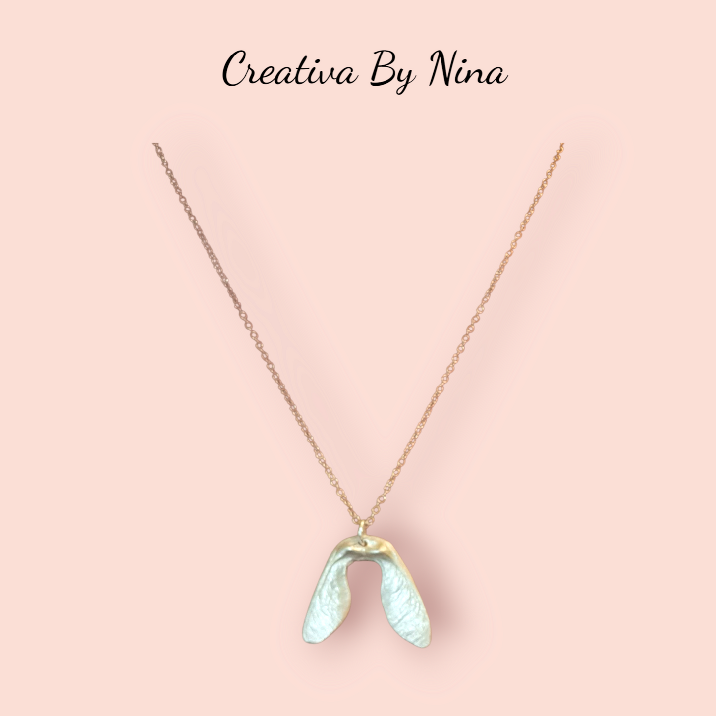 Sycamore seed necklace