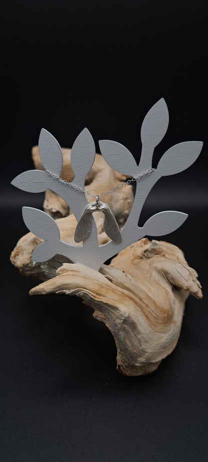 Sycamore seed necklace